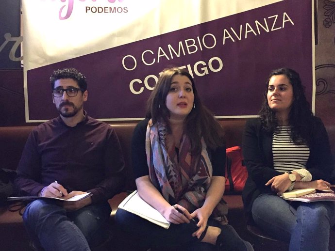 La diputada de En Marea Ángela Rodríguez (Podemos)
