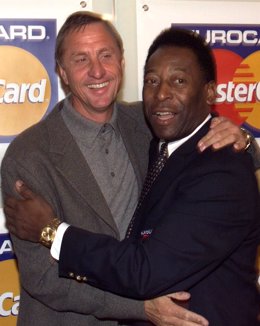 Pelé y Cruyff