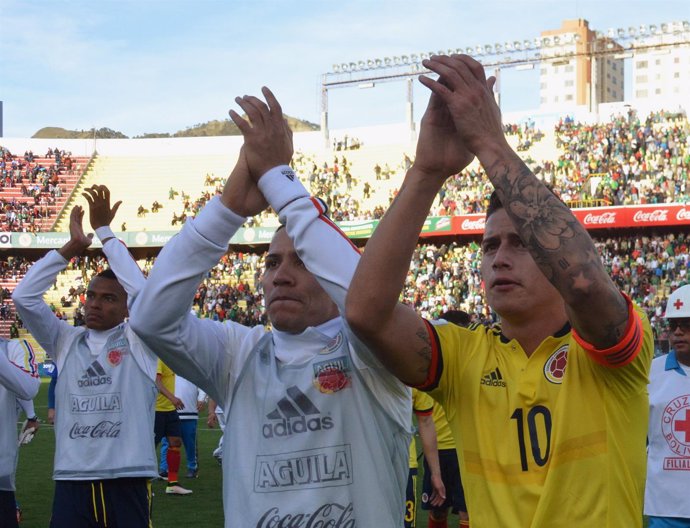 Colombia vence a Bolivia en La Paz y se acomoda en la eliminatoria
