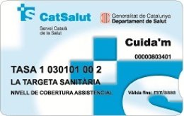 Tarjeta sanitaria individual Cuida'm para pacientes frágiles