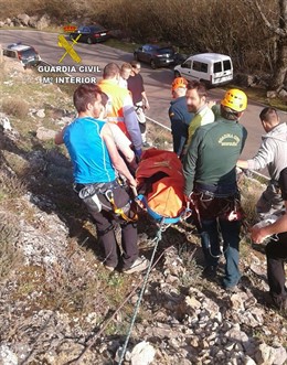 Rescate en Fuentes de Peñacorada (León)