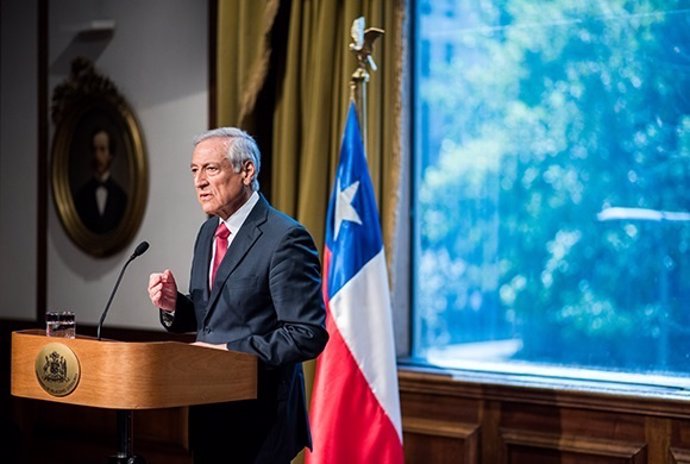 El ministro de Exteriores de Chile, Heraldo Muñoz.
