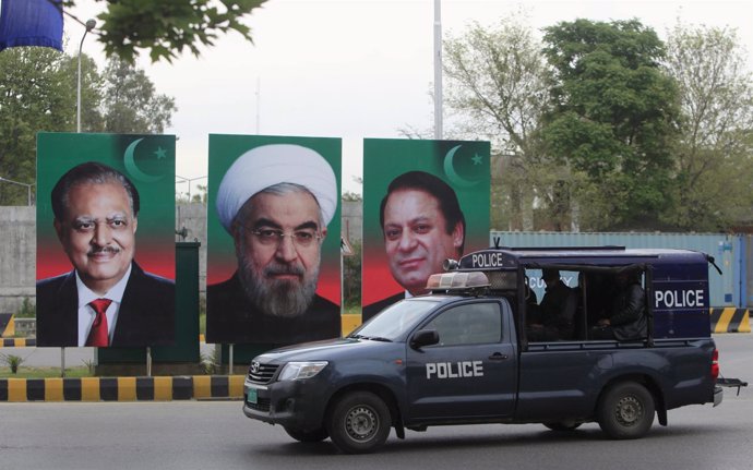 Hasan Rohani, Hassan Rouhani y Nawaz Sharif, visita a ISlamabad