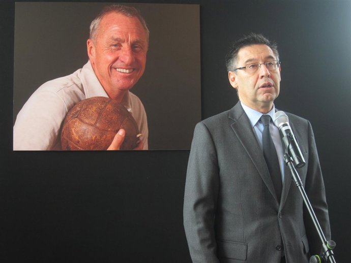 El presidente del FC Barcelona, Josep Maria Bartomeu