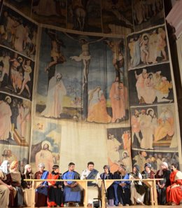 Representación de La Pasión en Villoslada 