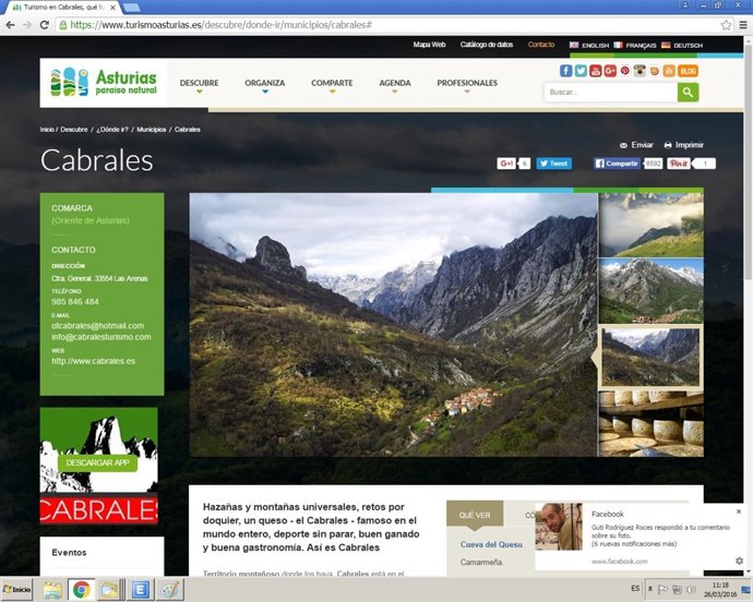 Portal Turismo Asturias