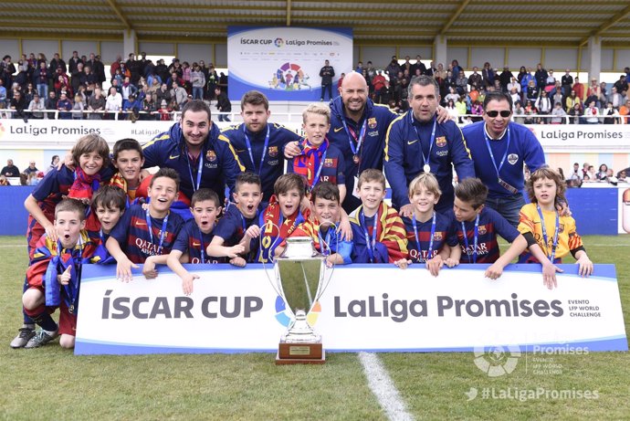 FC Barcelona campeón Íscar Cup benjamín