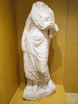 El museo trata la 'Escultura femenina romana. La vida de una domina'