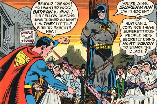 Las 8 peleas más ridículas entre Batman y Superman