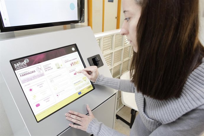 Uno de los tótems informativos intalados.