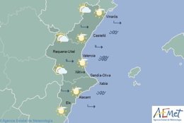Predicción del tiempo para este domingo 27 de marzo