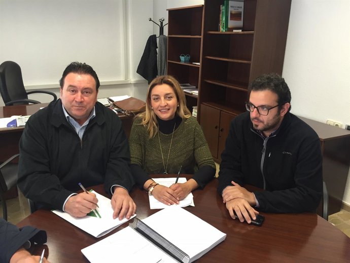Reunión entre la Diputación de Almería y Asaja