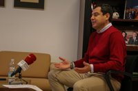 Moreno cree que el PSOE-A "fagocitará" a Ciudadanos