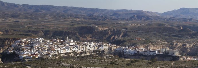 Panorámica de Sorbas (Almería)