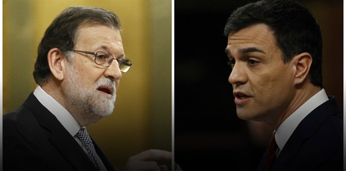 Mariano Rajoy y Pedro Sánchez