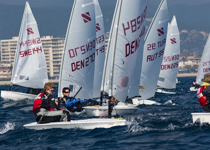 Campeonato de Europa de Zoom8 en Palamós vela