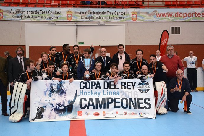 Rubí Cent Patins campeón Copa Rey hockey