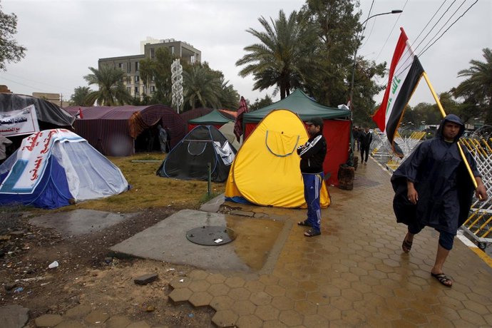 Protestas de Muqtada al Sadr en Irak 