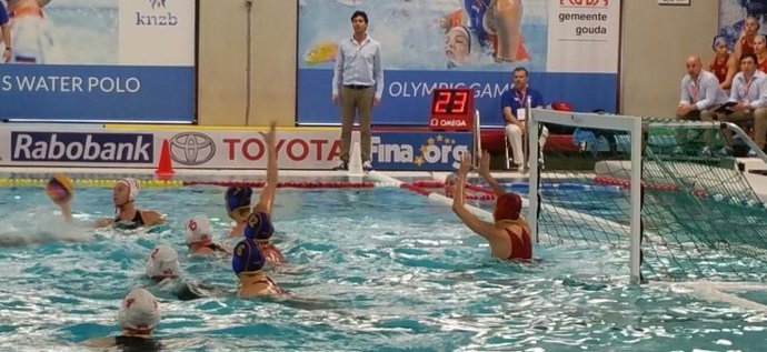 Selección española de waterpolo en el Preolímpico femenino