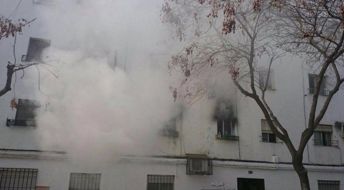 Incendio en una vivienda en Torreblanca