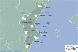 Previsión para este lunes 