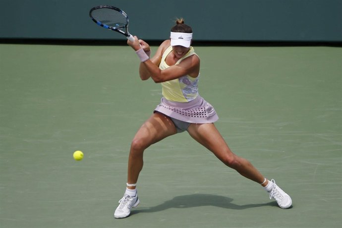 Garbiñe Muguruza en Miami