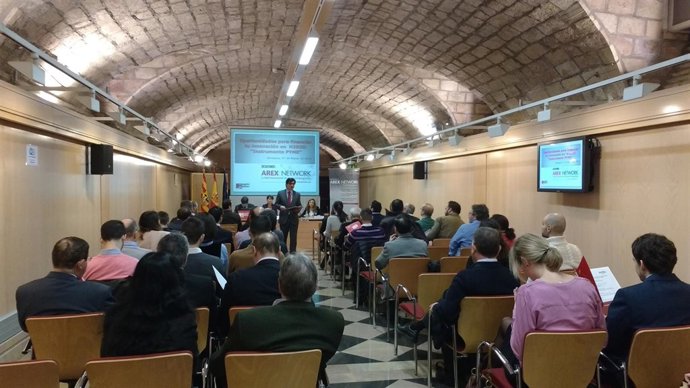 Jornada organizada por Arex para difundir el Instrumento Pyme.