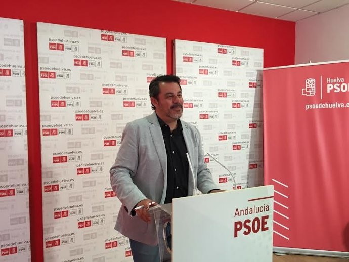 El secretario de Organización del PSOE de Huelva, Jesús Ferrera.