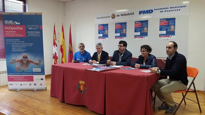Presentación del proyecto 'Lifelong Swimming' en Valladolid