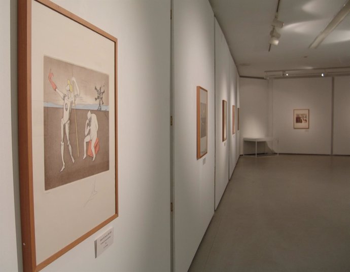Varias de las obras de Dalí que se pueden ver hasta el domingo 
