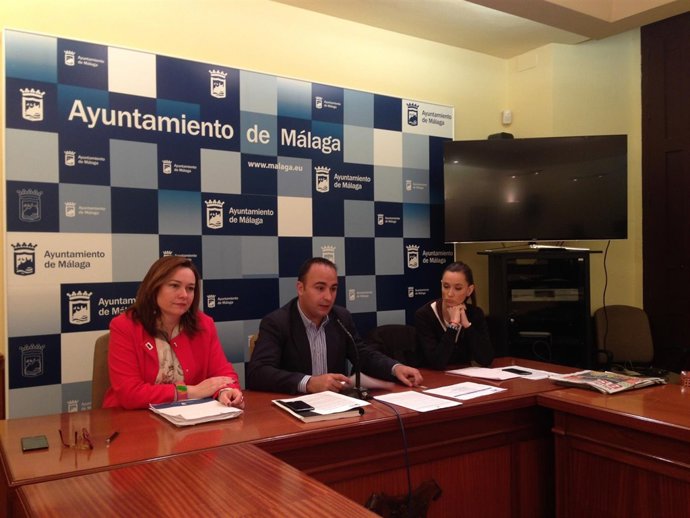 María del Mar Martín Rojo, Mario Cortés y Elisa Pérez de Siles concejales PP