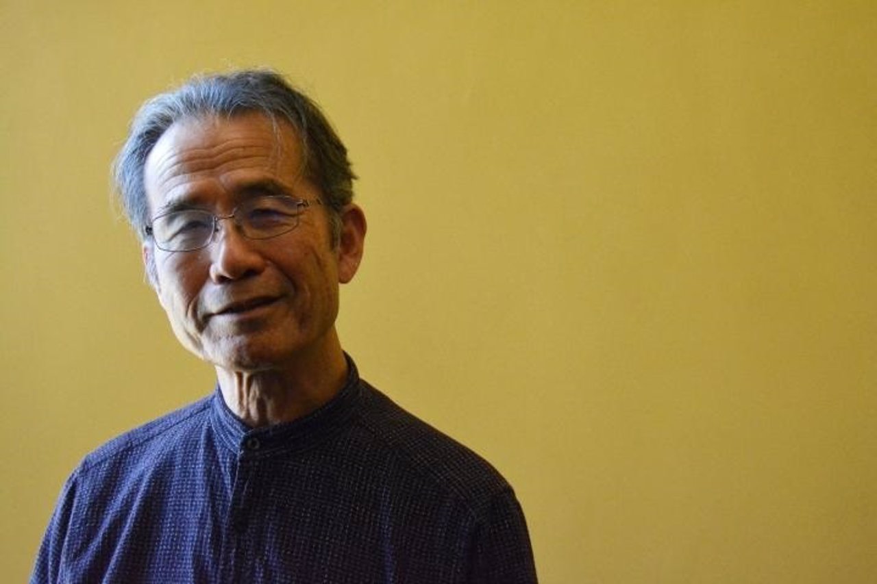 Profesor Yanagida,investigador principal de la Unidad Móvil a G0 OIST