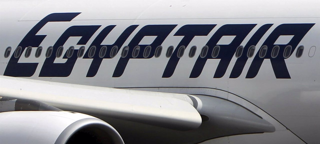 Foto del avión de EgyptAir 