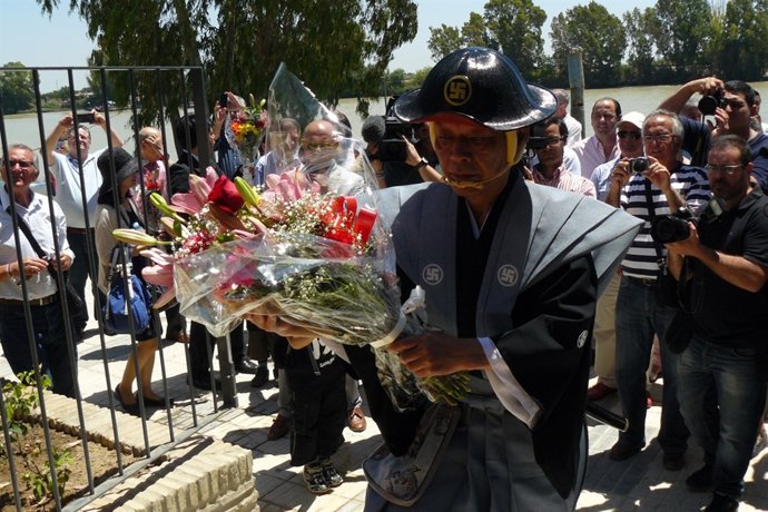 Uno de los actos en Coria por el año dual España-Japón.