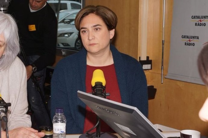 Ada Colau en el debate de alcaldesas del área metropolitana