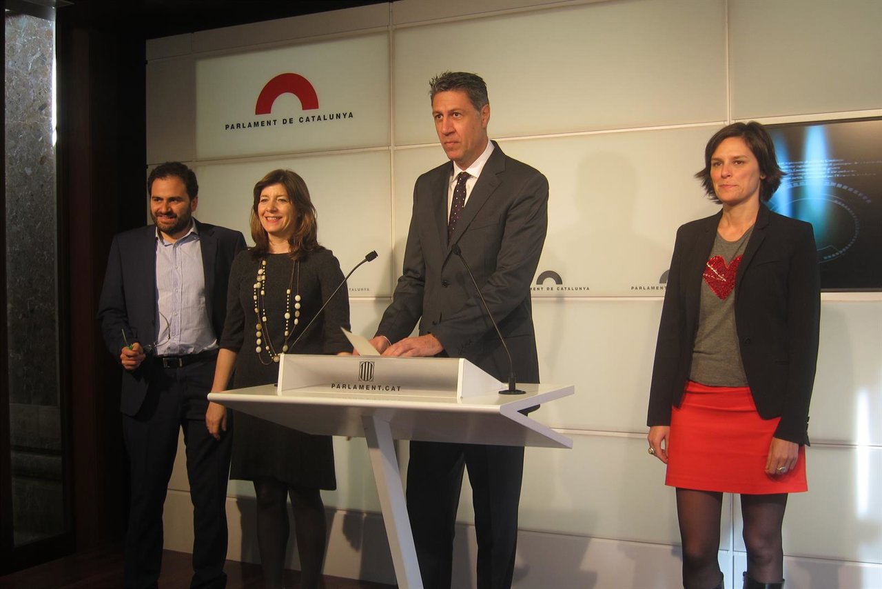 F.Sánchez Costa, M.J.Cuevas, X.García Albiol y E.García (PP)