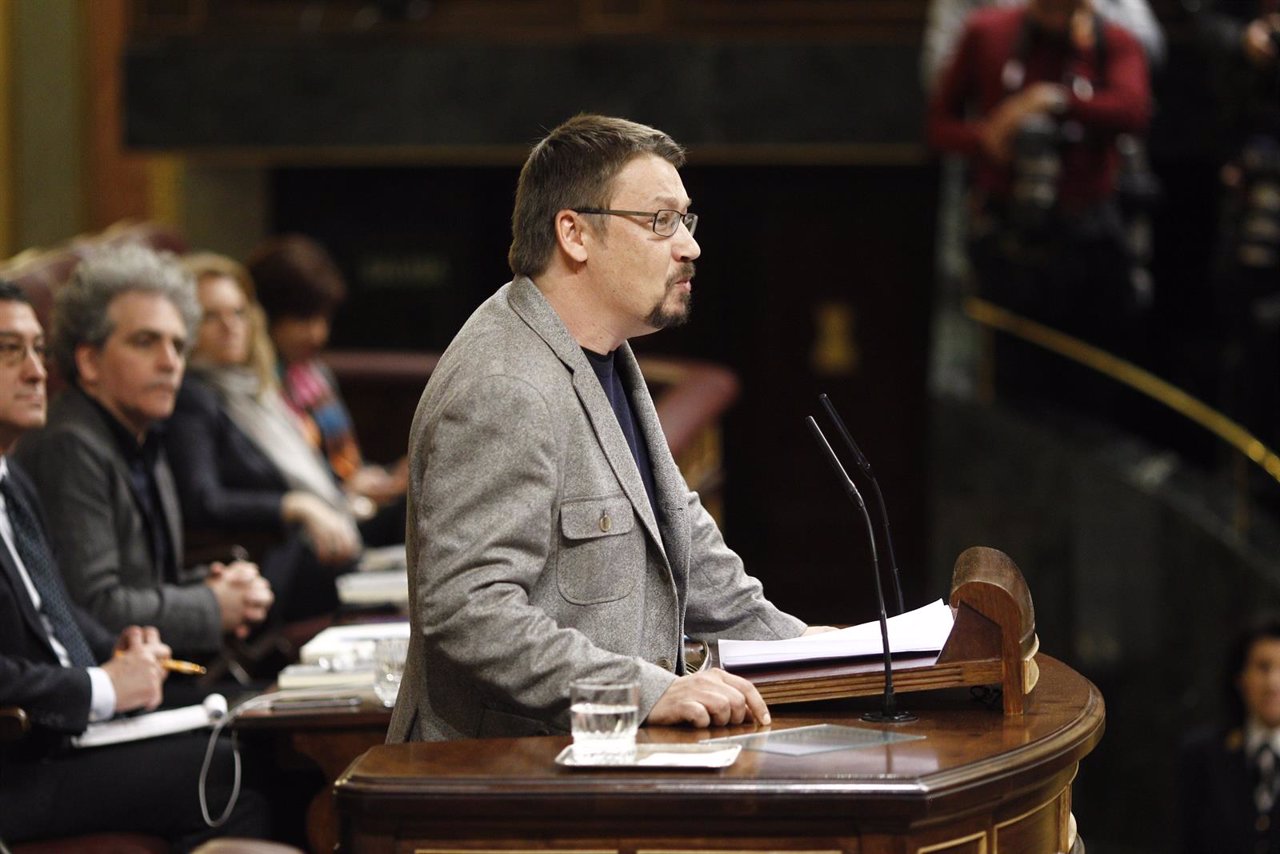 Xavier Domènech en el Congreso