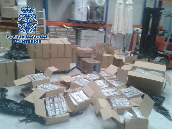 Droga incautada por la Policía Nacional 