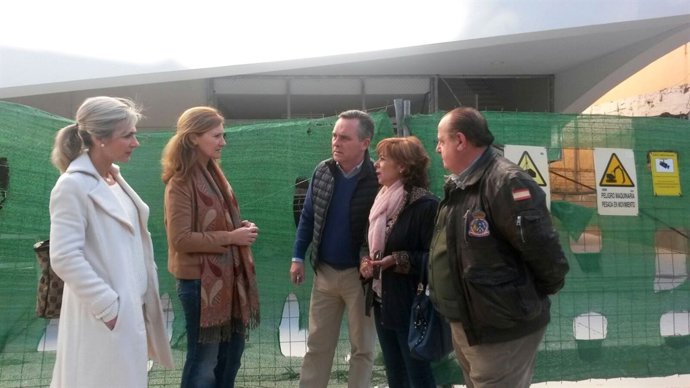 Visita de los populares a San Juan de Aznalfarache