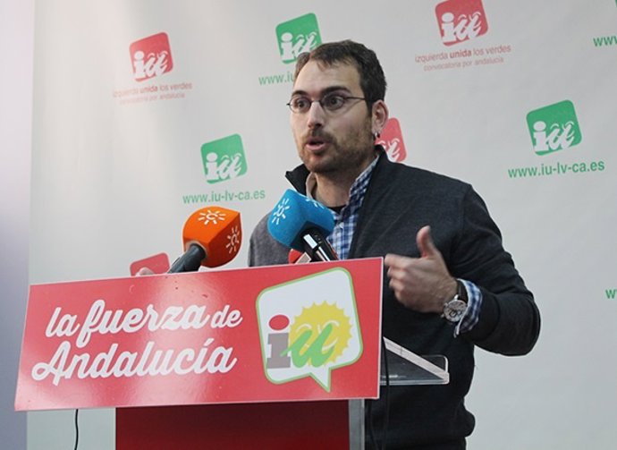 El responsable de Organización de IU Andalucía, Toni Valero