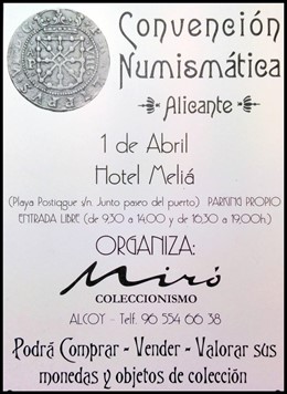 Convención Numismática Alicante