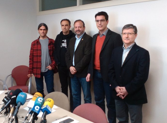 Concejales de la oposición en el Ayuntamiento de Lleida