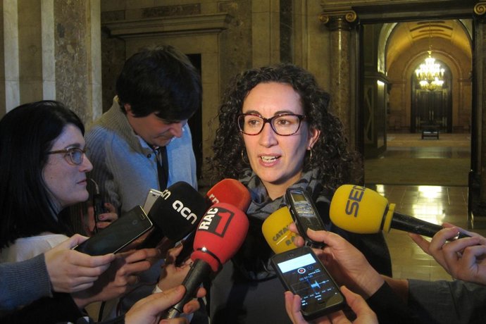 La portavoz de JxSí, Marta Rovira