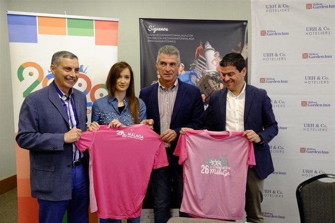 Presentación medio maratón de Málaga