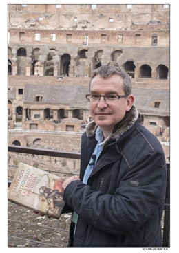 Santiago Posteguillo en Roma