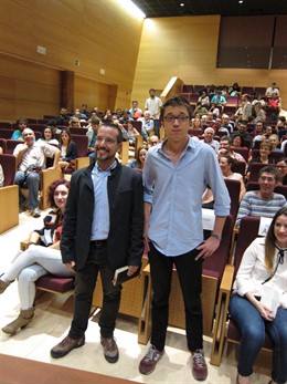 Sergio Pascual e Íñigo Errejón en Córdoba