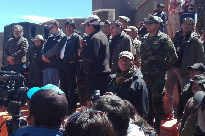 COMITIVA Evo Morales