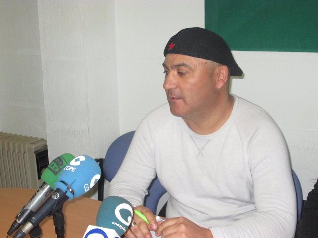 Andrés Bódalo durante la rueda de prensa