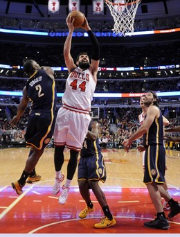 Nikola Mirotic en el Indiana Pacers - Chicago Bulls