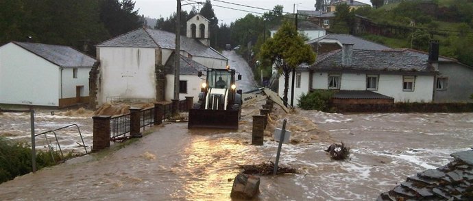 Inundaciones en Galicia